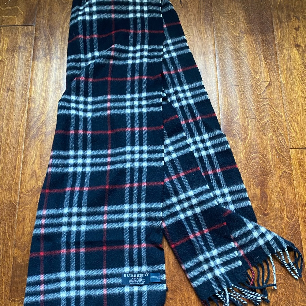 Authentic Burberry Cashmere Scarf